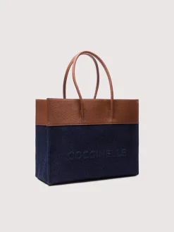 Coccinelle Myrtha Denim Håndtaske,-Dame Håndtasker