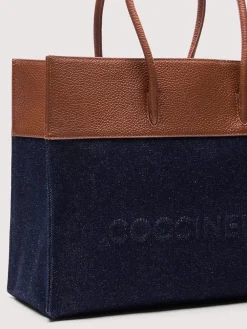 Coccinelle Myrtha Denim Håndtaske,-Dame Håndtasker