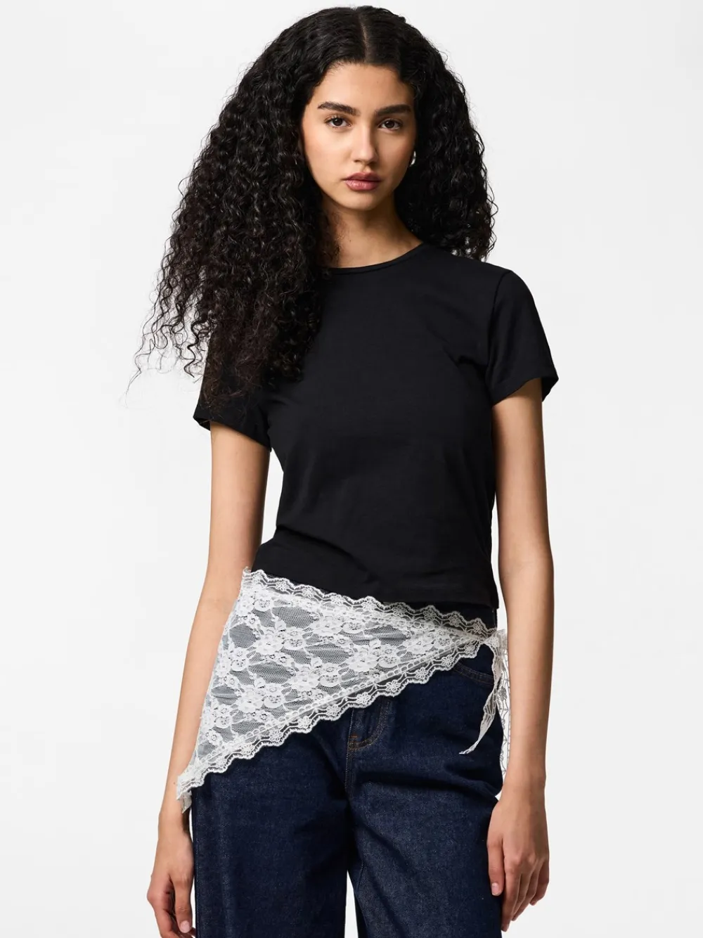 Online Naina Lace Hip Tørklæde, Dame Halstørklæder & Tørklæder