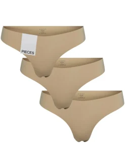 Pieces Namee 3-pak G-string, , S-Dame Lingeri
