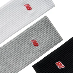 Hot NB Patch Logo Crew 3-pak Strømper, , S Dame Strømper