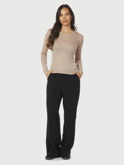 Neo Noir Nella Fine Rib Bluse, , 38-Dame Bluser & Skjorter