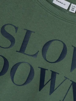 New Nello Sweatshirt, , 134-140 cm Børn Strik & Sweatshirts