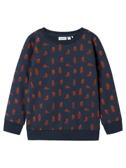Clearance Nenean Sweatshirt, , 116 cm Børn Strik & Sweatshirts