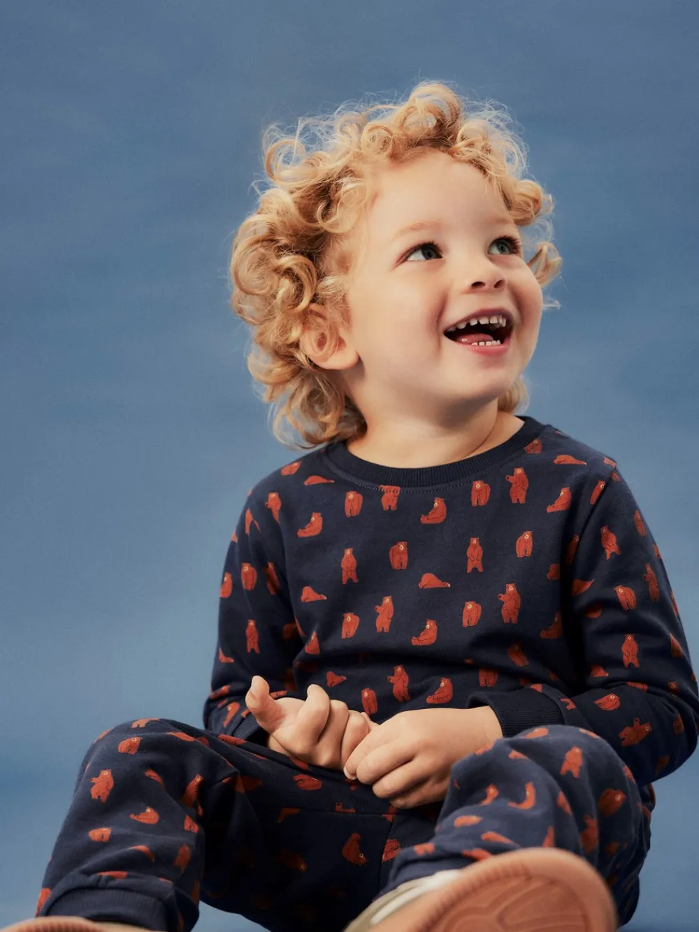 Clearance Nenean Sweatshirt, , 116 cm Børn Strik & Sweatshirts