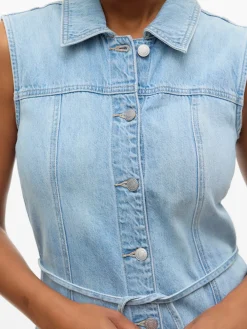 Outlet Nenya Denimkjole, , L Dame Kjoler