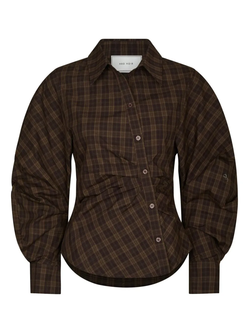 Outlet Neoella Check Skjorte, , 38 Dame Bluser & Skjorter