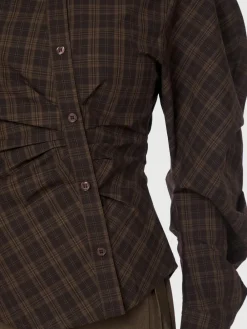 Outlet Neoella Check Skjorte, , 38 Dame Bluser & Skjorter