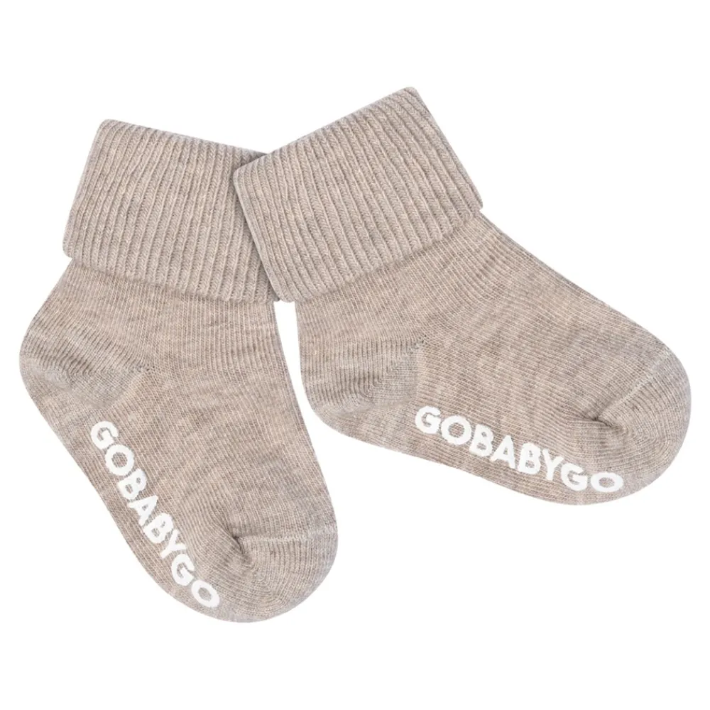 New Non-Slip Cotton Strømper, , 23-26 Børn Sokker & Strømper
