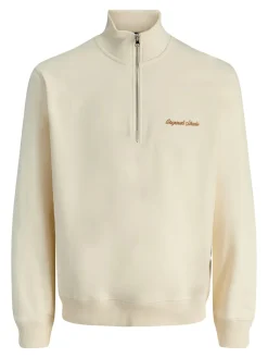 Outlet Norrebro Emb High Neck Sweatshirt, , 164 cm Børn Strik & Sweatshirts
