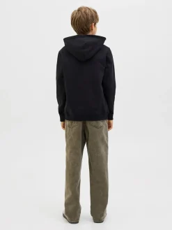 Jack & Jones Junior Norrebro Emb Hættetrøje, , 164 cm-Børn Strik & Sweatshirts