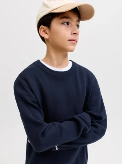 Clearance Norrebro Light Crew Neck Striktrøje, , 164 cm Børn Strik & Sweatshirts