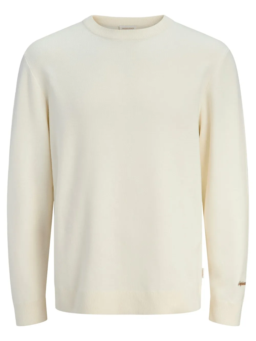 Jack & Jones Junior Norrebro Light Crew Neck Striktrøje, , 164 cm-Børn Strik & Sweatshirts