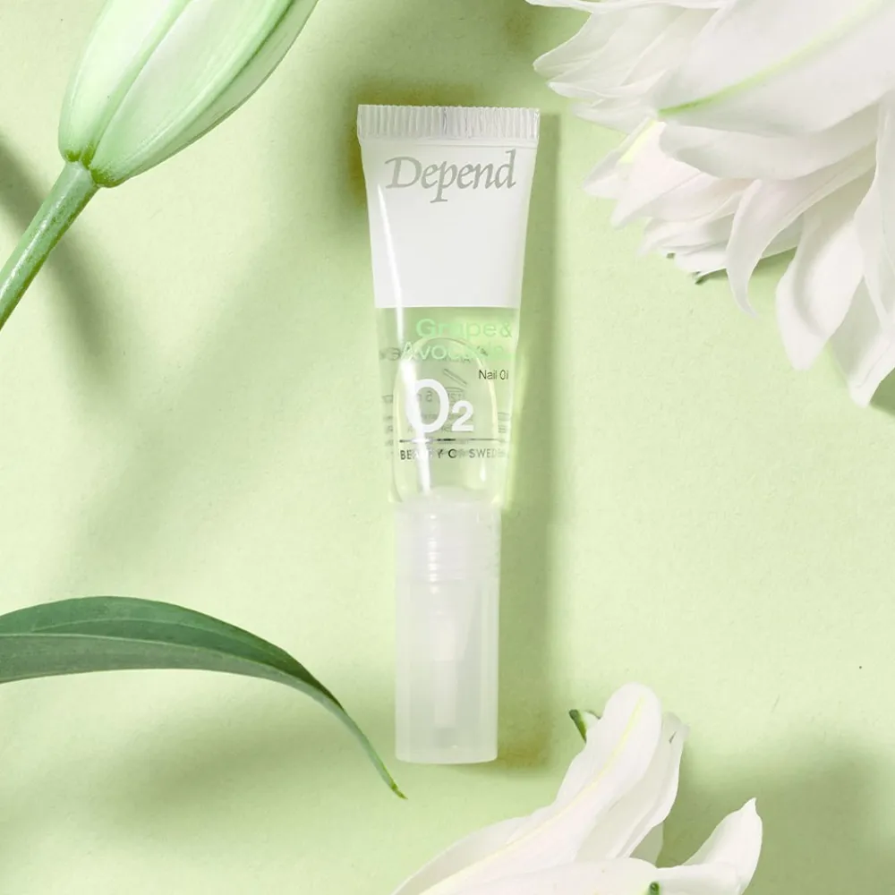 Depend O2 Grape & Avocado Nail Oil- Negle