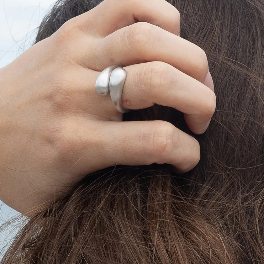 byBiehl Ocean Flow Duo Ring, , 56-Dame Ringe