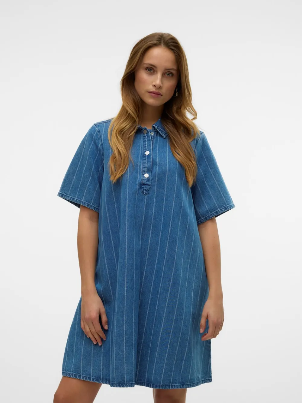 Vero Moda Ocean Striped Kjole, , L-Dame Kjoler