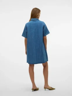 Vero Moda Ocean Striped Kjole, , L-Dame Kjoler