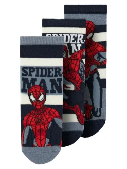 Octavius Spiderman 3-pak Strømper, , 28-30 Børn Sokker & Strømper
