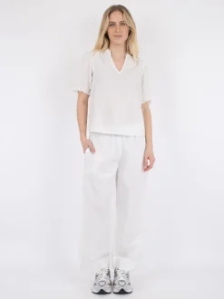 Odesa Linen Bluse, , 38 Dame Bluser & Skjorter