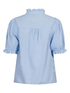 Discount Odesa Linen Bluse, , 40 Dame Bluser & Skjorter