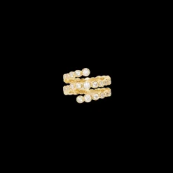 Ragbag Odette Spiral Ring, , 56-Dame Ringe