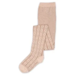 New Oline Glitter Tights, , 140 cm Børn Sokker & Strømper