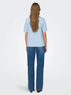 Discount Kortærmet T-shirt, , L Dame T-Shirts & Toppe