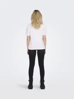 ONLY Kortærmet T-shirt, , S-Dame T-Shirts & Toppe