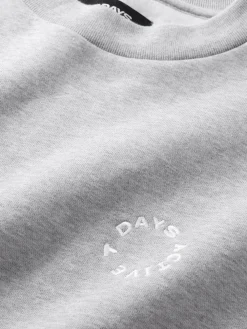 7 DAYS Active Organic Regular Crewneck Sweatshirt, , XL- Sweatshirts & Trøjer