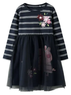 Name It Orini Peppa Kjole, , 116 cm-Børn Kjoler