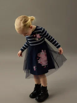 Name It Orini Peppa Kjole, , 116 cm-Børn Kjoler