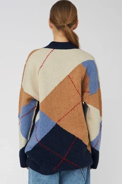 Oversized Cardigan, , S/M Dame Cardigans