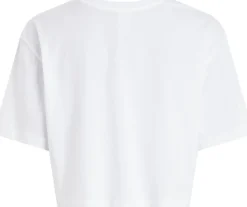 Calvin Klein Oversized Crop T-shirt, , M-Dame Loungewear