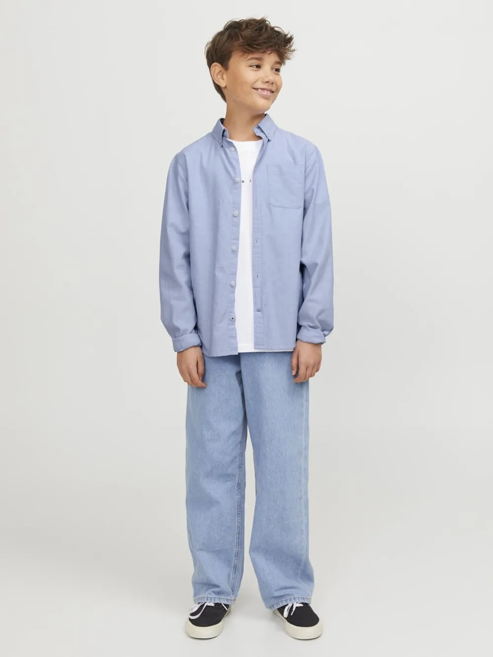 Jack & Jones Junior Oxford Skjorte, , 140 cm-Børn Skjorter
