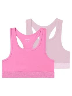 Online 2-pak Bralette, , 146-152 cm Børn Undertøj & Nattøj