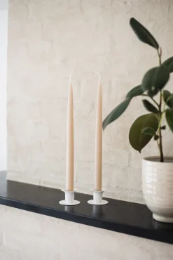 Sale 4-pak Hånddyppede Stearinlys, Lysestager & Lys