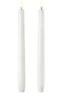 Hot 2-pak LED Kronelys, Lysestager & Lys|Led Lys