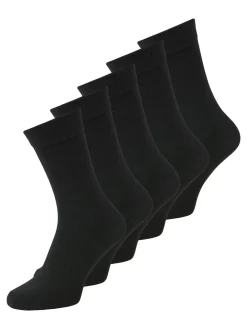 Jack & Jones Junior 5-pak Sokker, , 38-43-Børn Sokker & Strømper