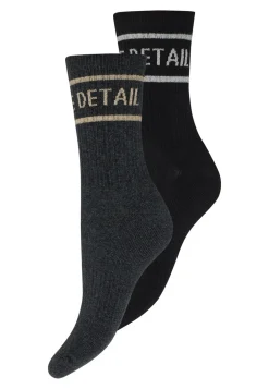 New 2-pak Tennissokker, , 37/41 Dame Strømper