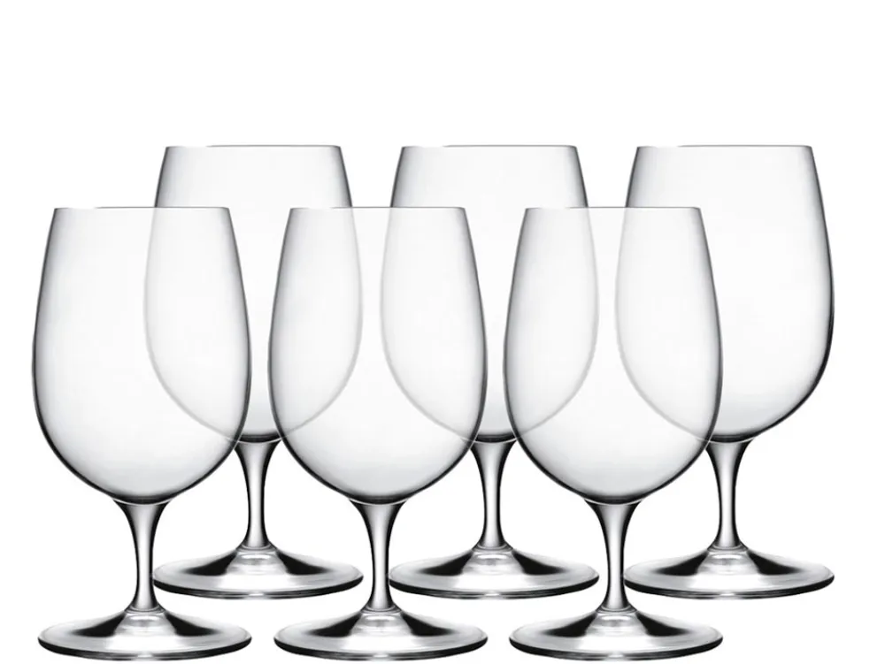 Luigi Bormioli Palace 6-pak Ølglas, 42 cl- Glas