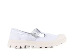 Palladium Pampa Mary-Jane Washed Sko, , 39-Dame Flade Sko