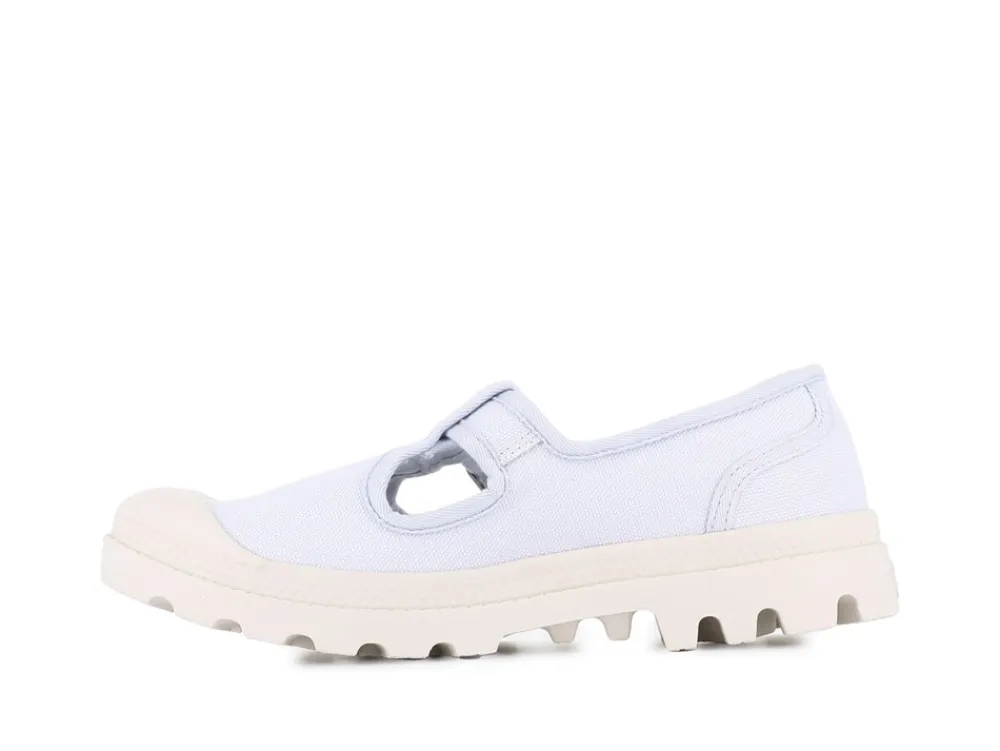 Palladium Pampa Mary-Jane Washed Sko, , 39-Dame Flade Sko
