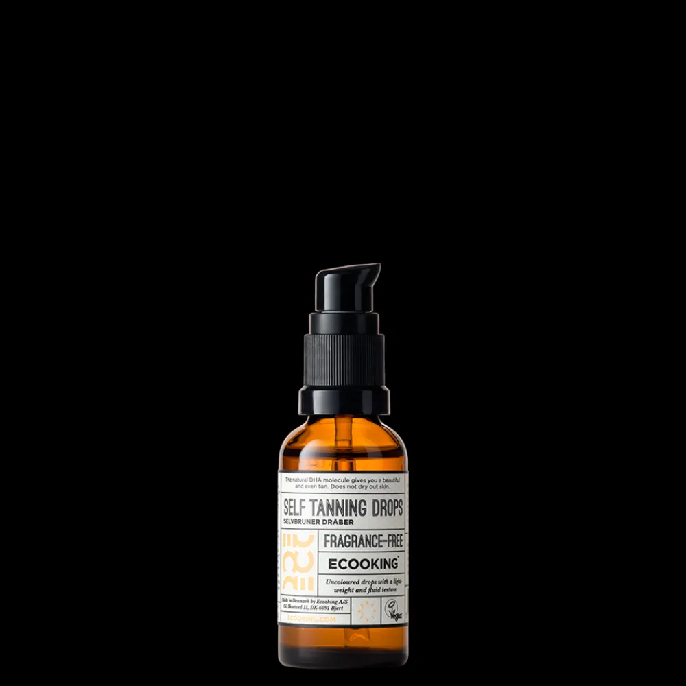Ecooking Parfumefri Selvbruner Drops, 30 ml- Kropspleje|Ansigtspleje