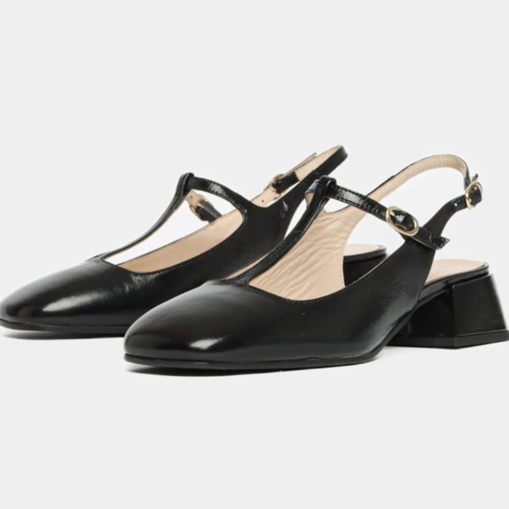 Paris Slingback Højhælede Sko, , 37 Dame Højhælede Sko