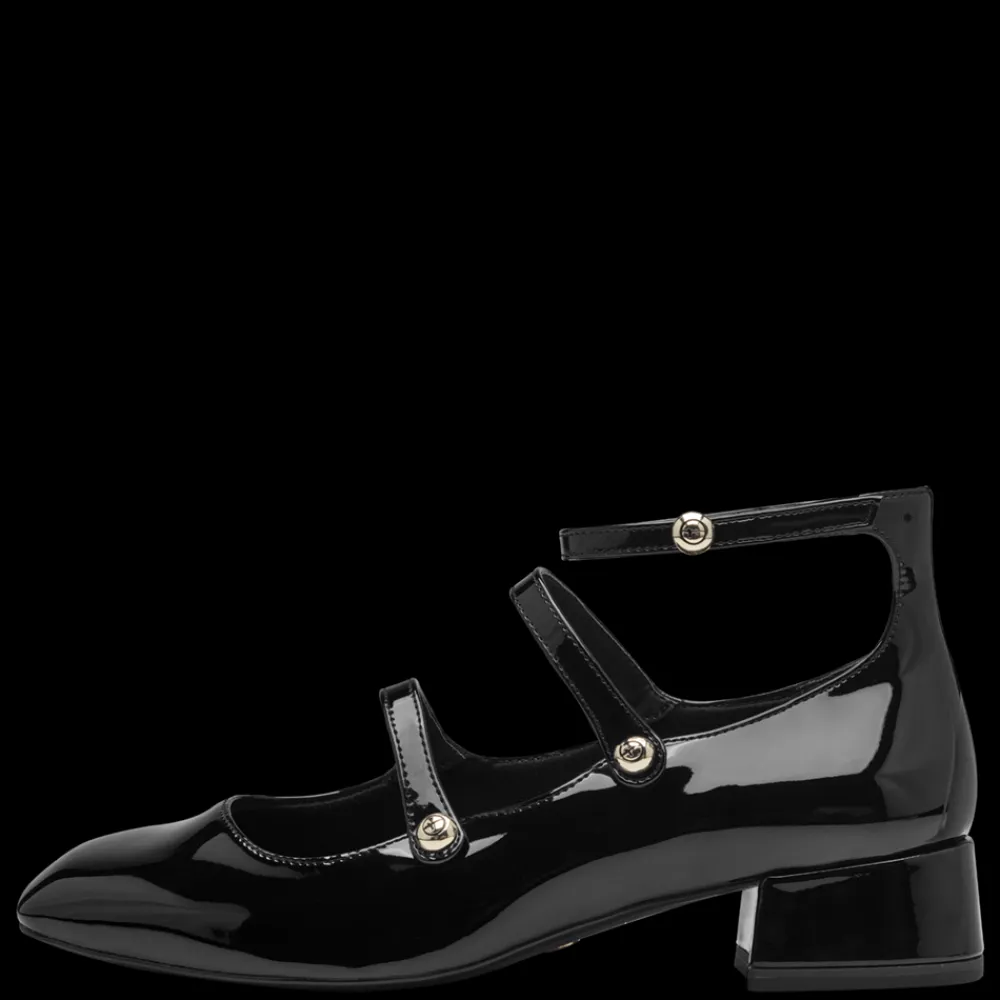 Clearance Patent Pumps, , 37 Dame Højhælede Sko