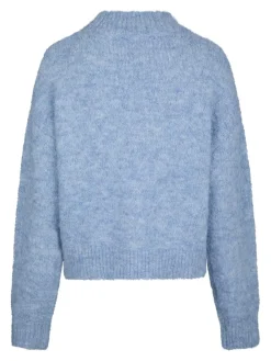 Neo Noir Paulina Fluffy Knit Striktrøje, , 38-Dame Strik & Sweatshirts