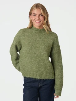 Discount Paulina Fluffy Knit Striktrøje, , 40 Dame Strik & Sweatshirts