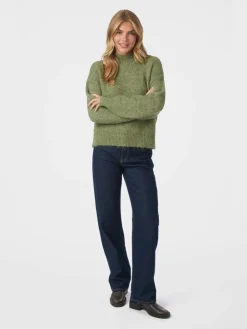 Discount Paulina Fluffy Knit Striktrøje, , 40 Dame Strik & Sweatshirts