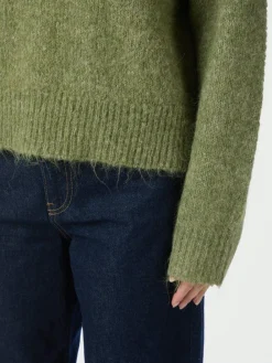 Discount Paulina Fluffy Knit Striktrøje, , 40 Dame Strik & Sweatshirts