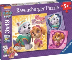 Online Paw Patrol Piger Puslespil Børn Spil & Puslespil